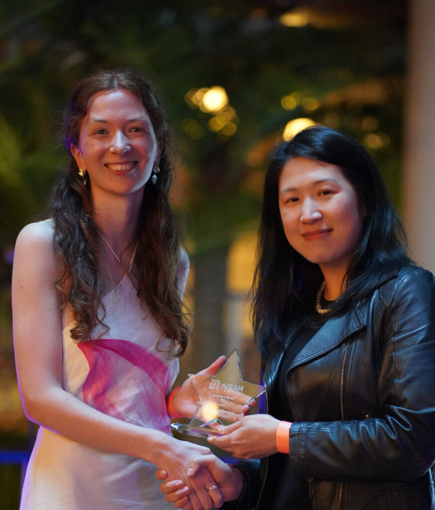Vic awards Myfanwy Santwyk