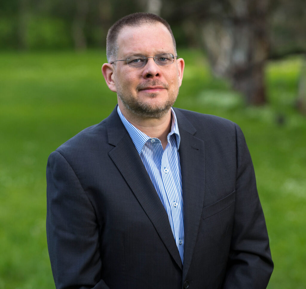 Dr Michael Riese outdoors